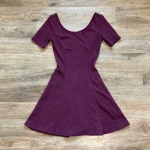 H&M textured skater dress